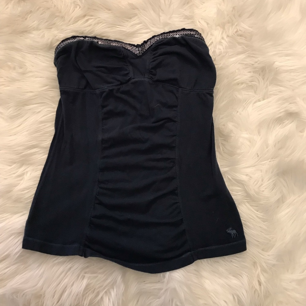 A&F sequin tube top
